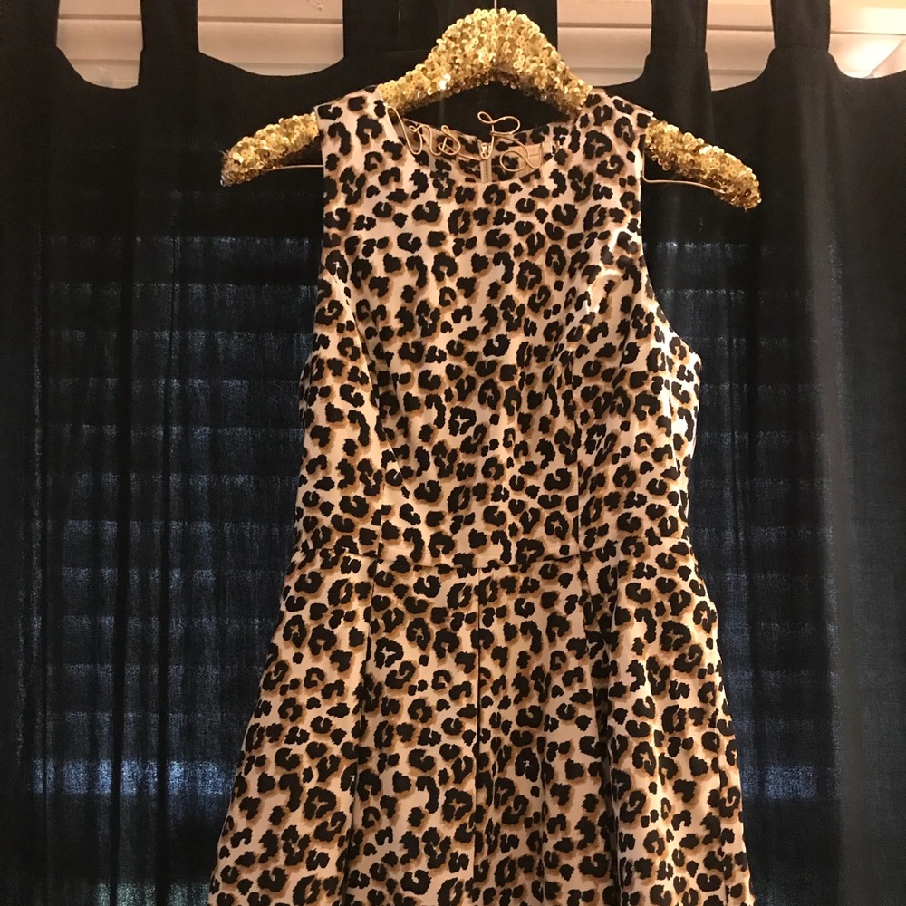 Forever21 leopard print PARTY dress - Picture 6 of 6